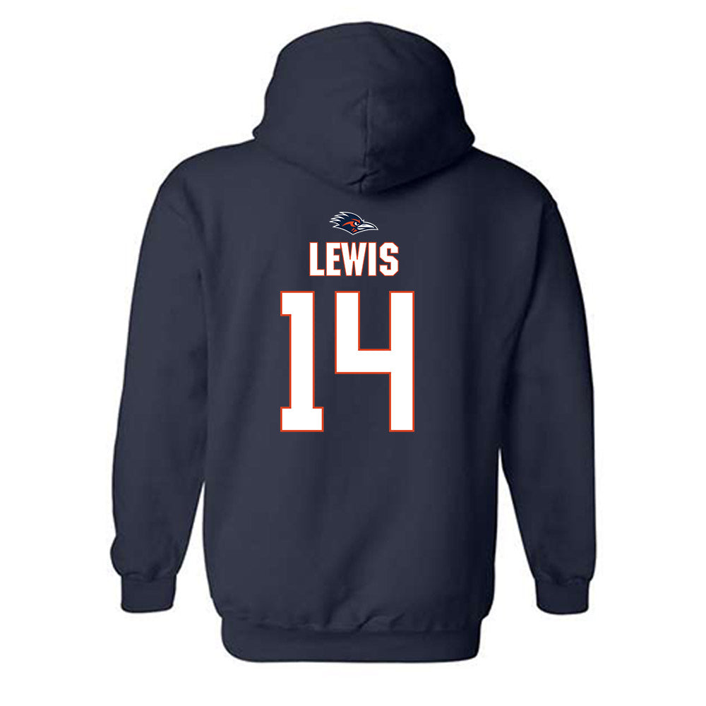 UTSA - NCAA Football : Jermarius Lewis - Classic Shersey Hooded Sweatshirt