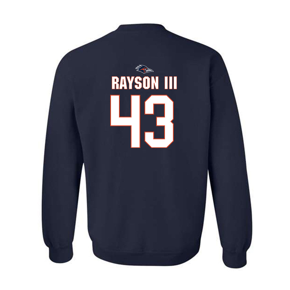 UTSA - NCAA Football : Mark Rayson III - Classic Shersey Crewneck Sweatshirt-1
