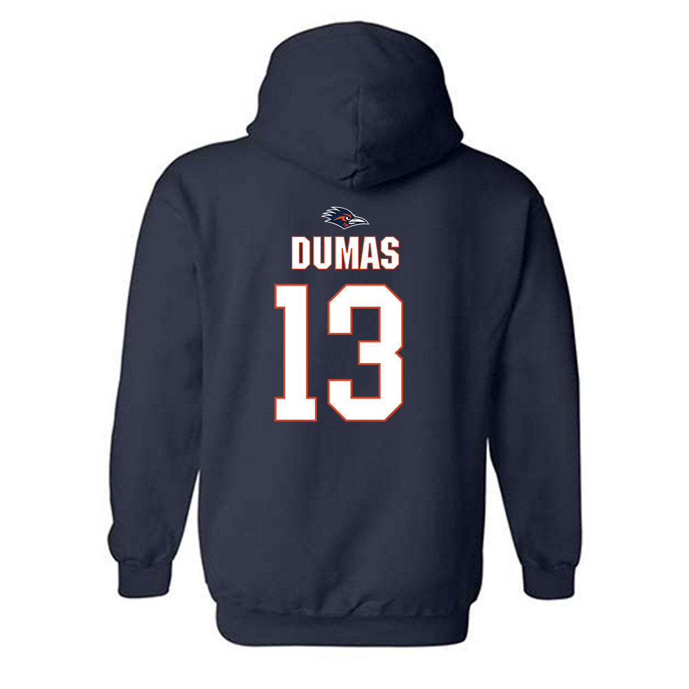 UTSA - NCAA Football : Syrus Dumas - Classic Shersey Hooded Sweatshirt