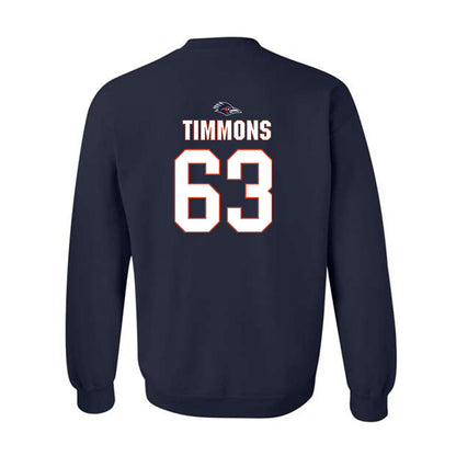 UTSA - NCAA Football : Trevor Timmons - Classic Shersey Crewneck Sweatshirt-1