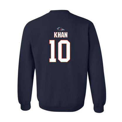 UTSA - NCAA Football : Alpha Khan - Classic Shersey Crewneck Sweatshirt-1