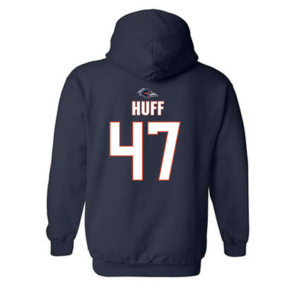 UTSA - NCAA Football : Tim Huff - Classic Shersey Hooded Sweatshirt-1