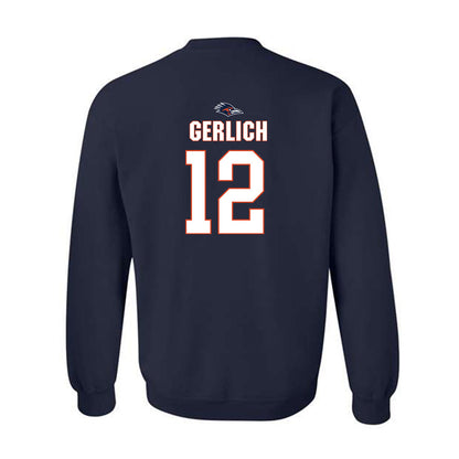 UTSA - NCAA Football : Max Gerlich - Classic Shersey Crewneck Sweatshirt-1