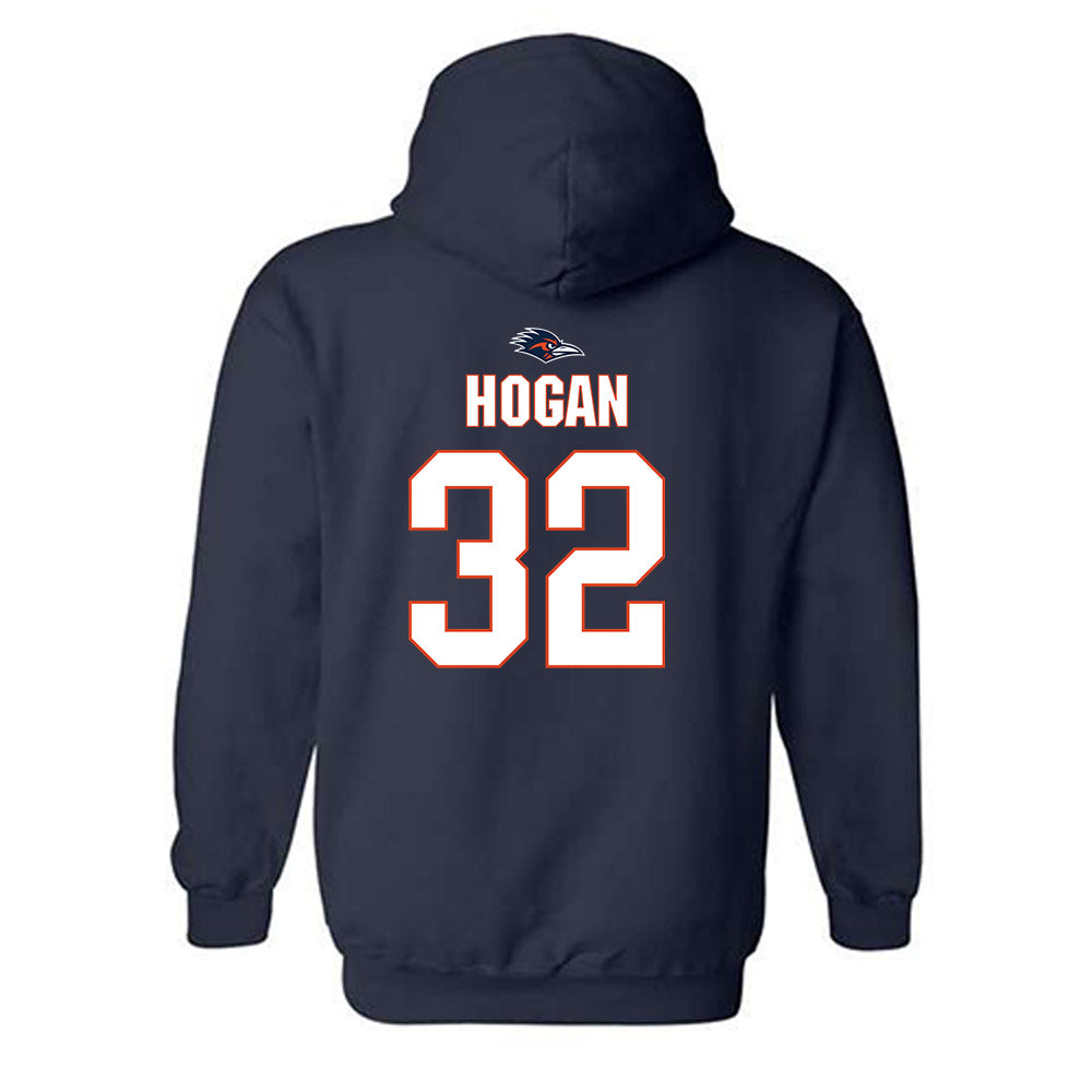 UTSA - NCAA Football : trevon hogan - Classic Shersey Hooded Sweatshirt-1