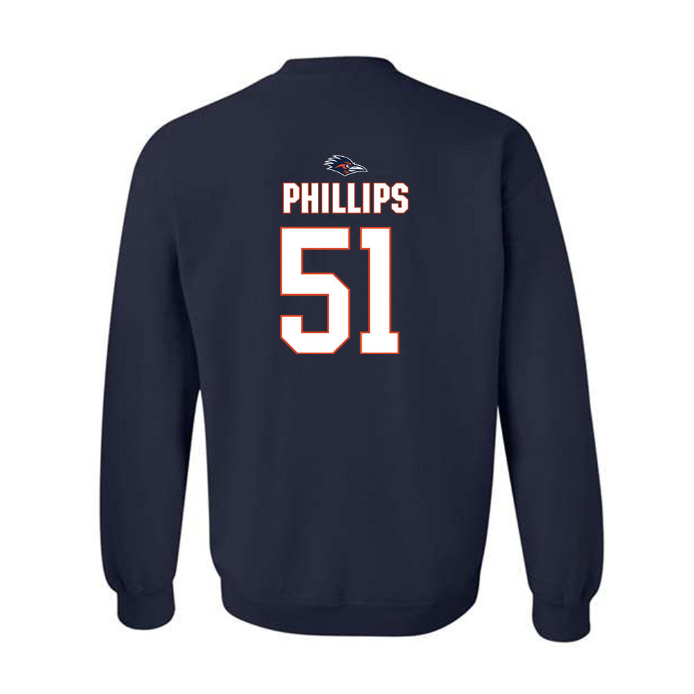 UTSA - NCAA Football : Austin Phillips - Classic Shersey Crewneck Sweatshirt