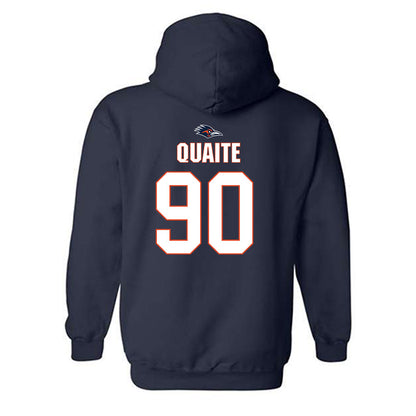 UTSA - NCAA Football : DJ Quaite - Classic Shersey Hooded Sweatshirt-1