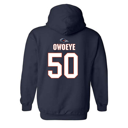 UTSA - NCAA Football : Michael Owoeye - Classic Shersey Hooded Sweatshirt-1