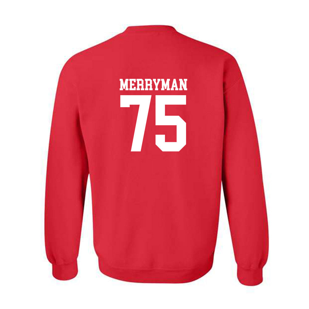 Houston - NCAA Football : Dalton Merryman - Classic Shersey Crewneck Sweatshirt-1