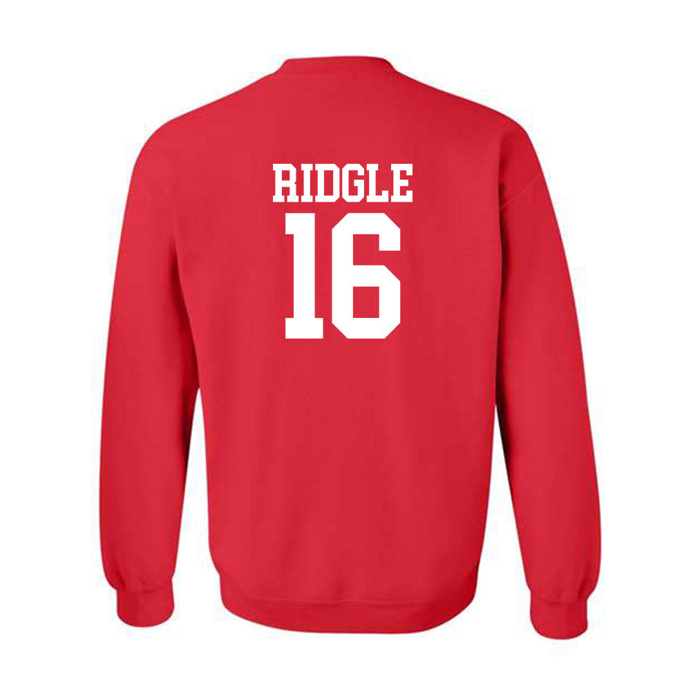 Houston - NCAA Football : Jayshon Ridgle - Classic Shersey Crewneck Sweatshirt-1