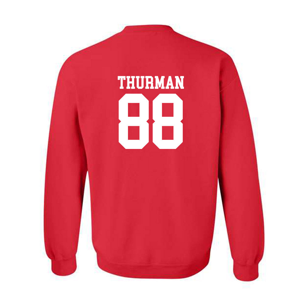 Houston - NCAA Football : Jacory Thurman - Classic Shersey Crewneck Sweatshirt-1