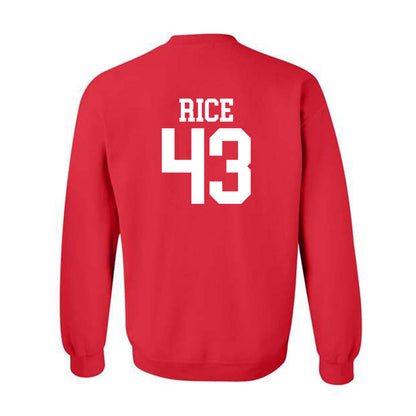 Houston - NCAA Football : Sheldon Rice - Classic Shersey Crewneck Sweatshirt-1