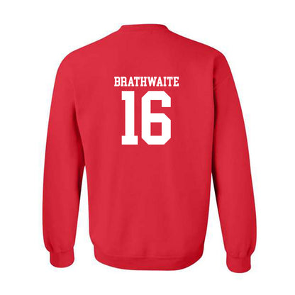 Houston - NCAA Football : Christian Brathwaite - Classic Shersey Crewneck Sweatshirt-2