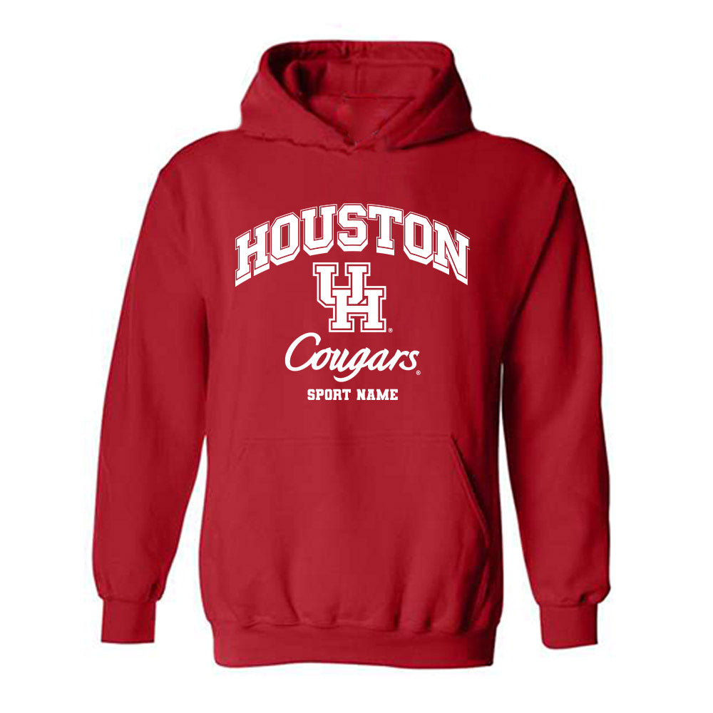 Houston - NCAA Women's Basketball : Peyton McFarland - Classic Shersey Hooded Sweatshirt-1