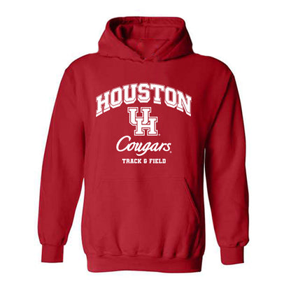 Houston - NCAA Men's Track & Field : Darius Rodgers - Classic Shersey Hooded Sweatshirt-0
