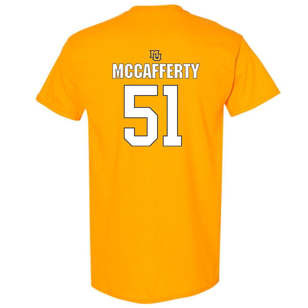 Marquette - NCAA Men's Lacrosse : Easton McCafferty - Generic Shersey T-Shirt-1