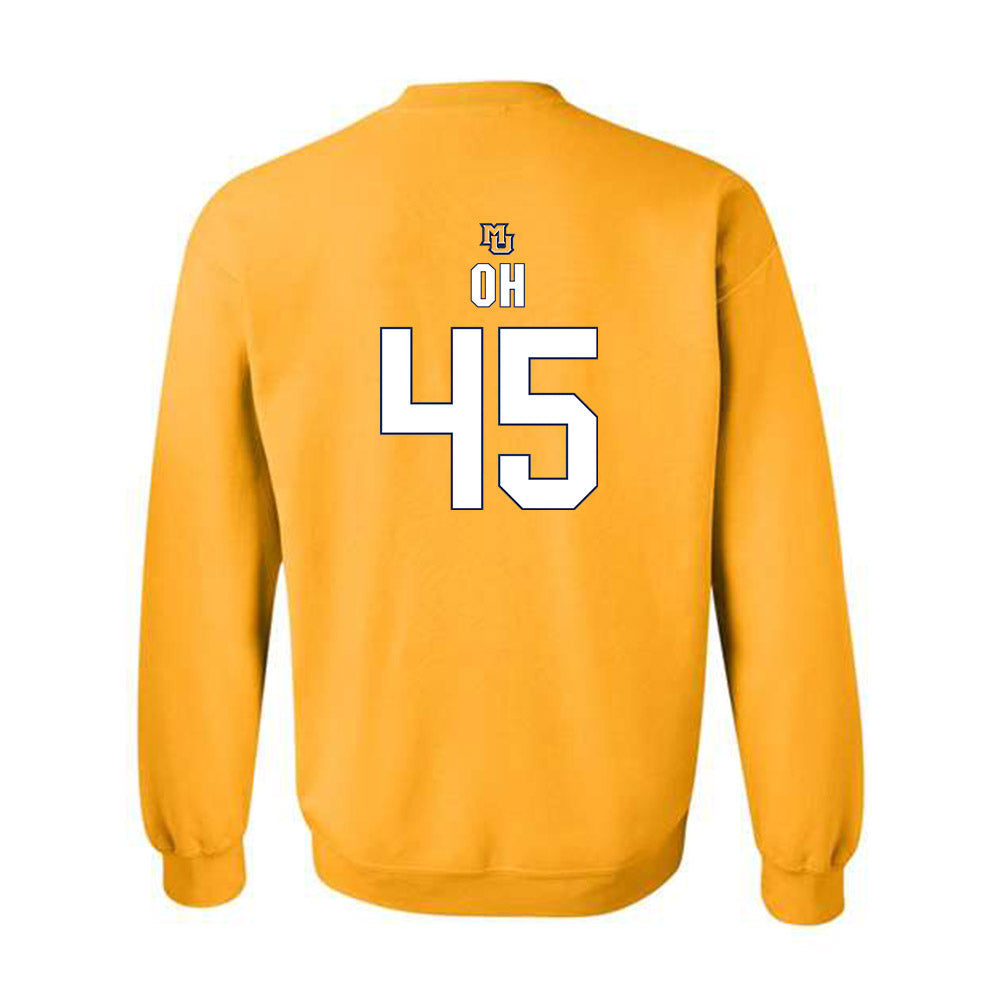 Marquette - NCAA Women's Lacrosse : Mia Oh - Generic Shersey Crewneck Sweatshirt-1
