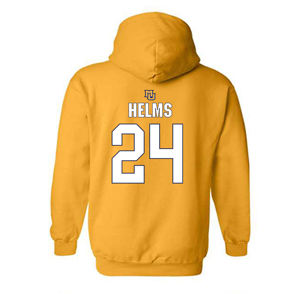 Marquette - NCAA Women's Volleyball : Avery Helms - Generic Shersey Hooded Sweatshirt-1