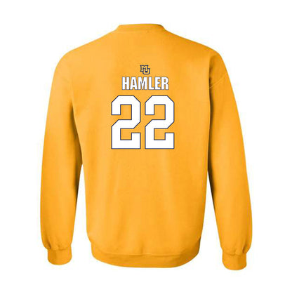 Marquette - NCAA Men's Soccer : Clayton Hamler - Generic Shersey Crewneck Sweatshirt-1