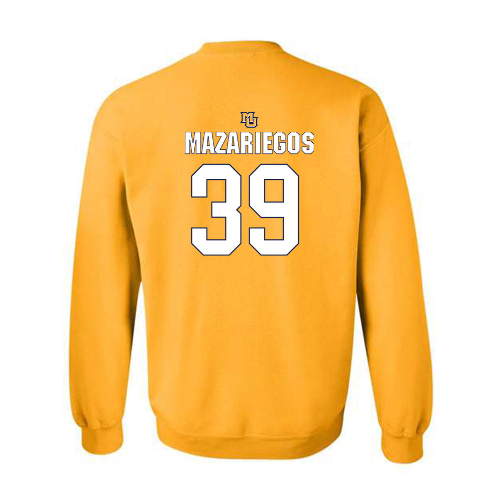 Marquette - NCAA Women's Lacrosse : Sofia Grace Mazariegos - Generic Shersey Crewneck Sweatshirt