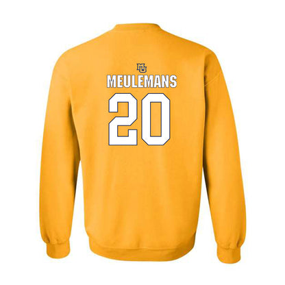 Marquette - NCAA Women's Basketball : Jordan Meulemans - Generic Shersey Crewneck Sweatshirt-1