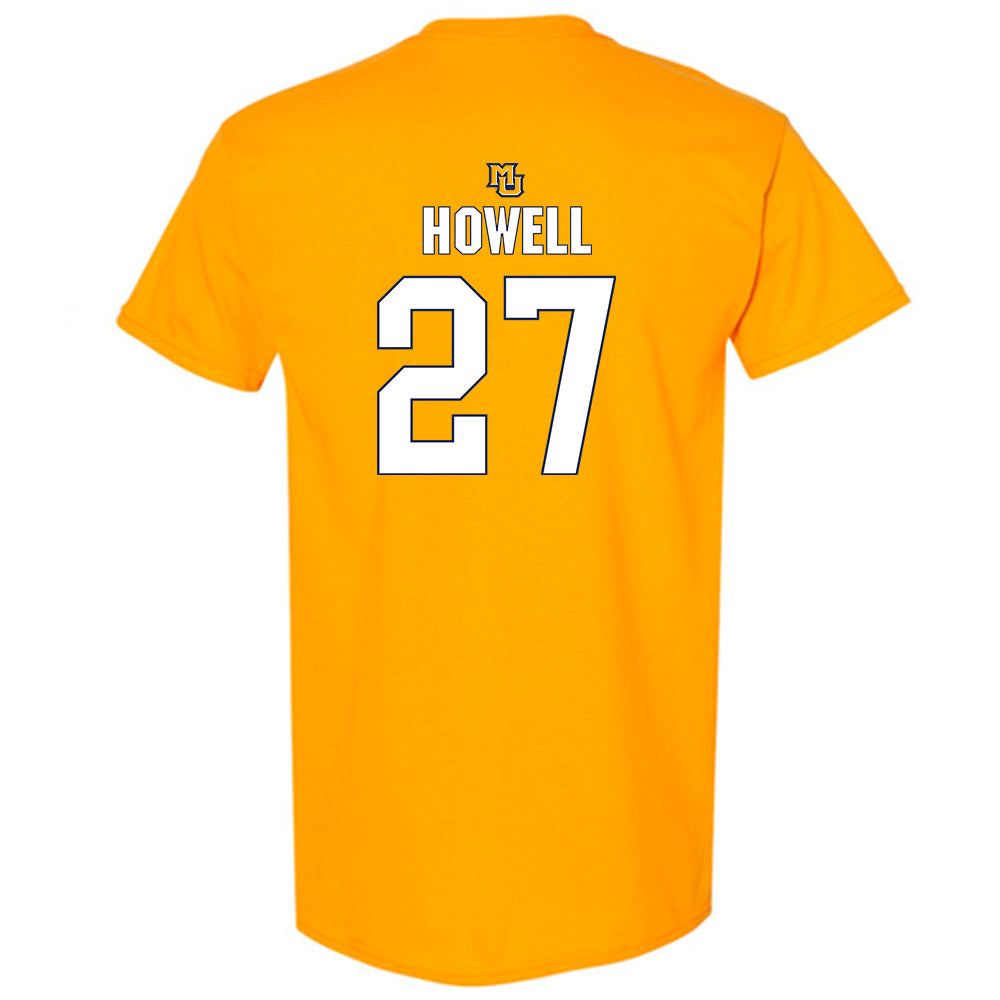Marquette - NCAA Women's Lacrosse : Jillian Howell - Generic Shersey T-Shirt-1