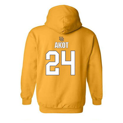 Marquette - NCAA Women's Basketball : Ayuen Akot - Generic Shersey Hooded Sweatshirt