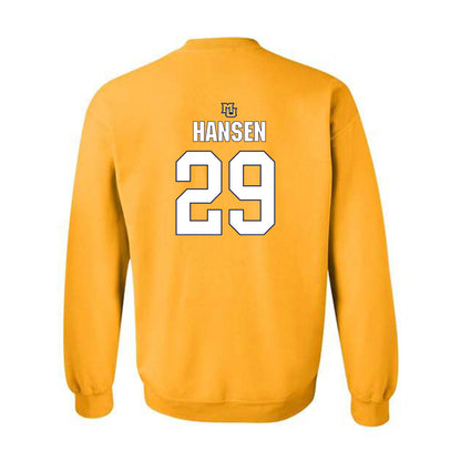 Marquette - NCAA Women's Lacrosse : Megan Hansen - Generic Shersey Crewneck Sweatshirt-1