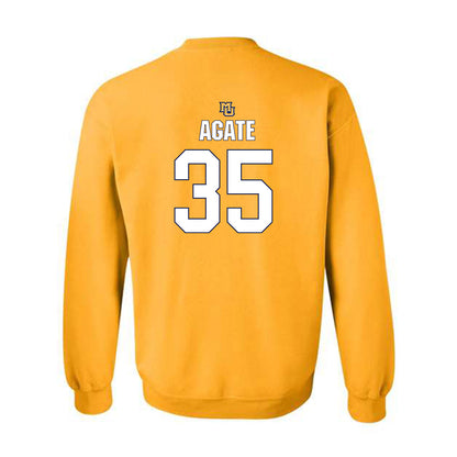 Marquette - NCAA Women's Lacrosse : Eliza Agate - Generic Shersey Crewneck Sweatshirt-1