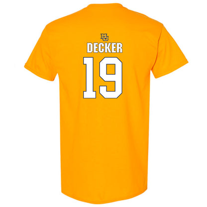 Marquette - NCAA Women's Soccer : Meg Decker - Generic Shersey T-Shirt-1