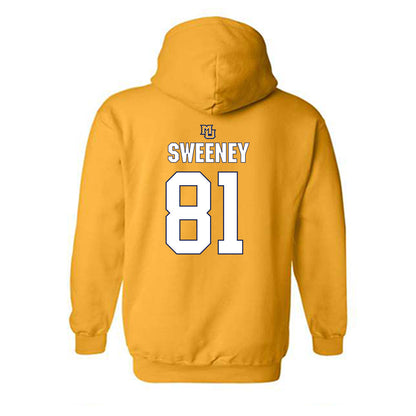 Marquette - NCAA Men's Lacrosse : Harrison Sweeney - Generic Shersey Hooded Sweatshirt-1