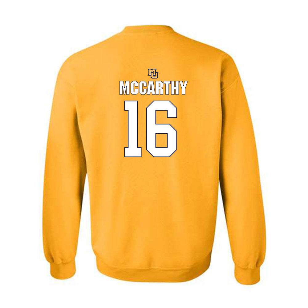 Marquette - NCAA Women's Soccer : Emily McCarthy - Generic Shersey Crewneck Sweatshirt