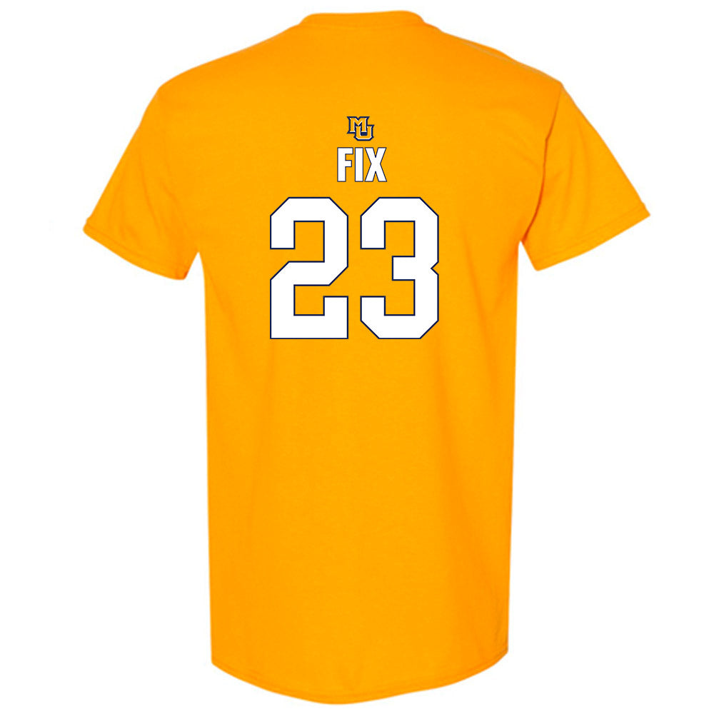 Marquette - NCAA Women's Soccer : Emily Fix - Generic Shersey T-Shirt-1
