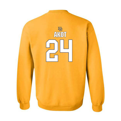 Marquette - NCAA Women's Basketball : Ayuen Akot - Generic Shersey Crewneck Sweatshirt