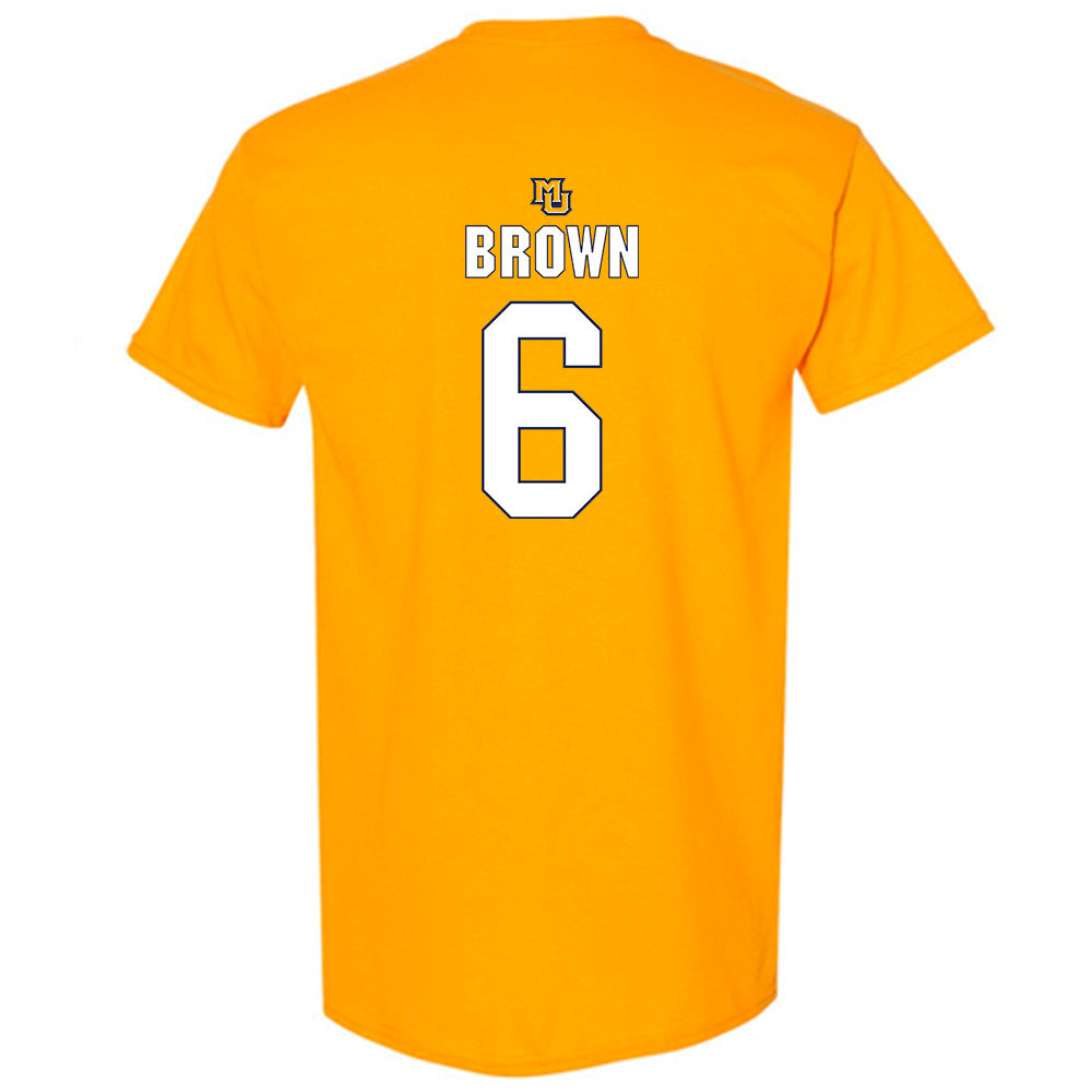 Marquette - NCAA Women's Lacrosse : Haley Brown - Generic Shersey T-Shirt-1