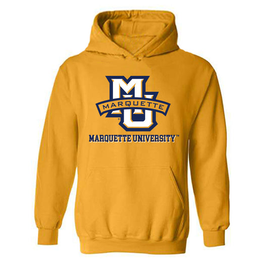 Marquette - NCAA Men's Track & Field : Alika Lugo - Generic Shersey Hooded Sweatshirt