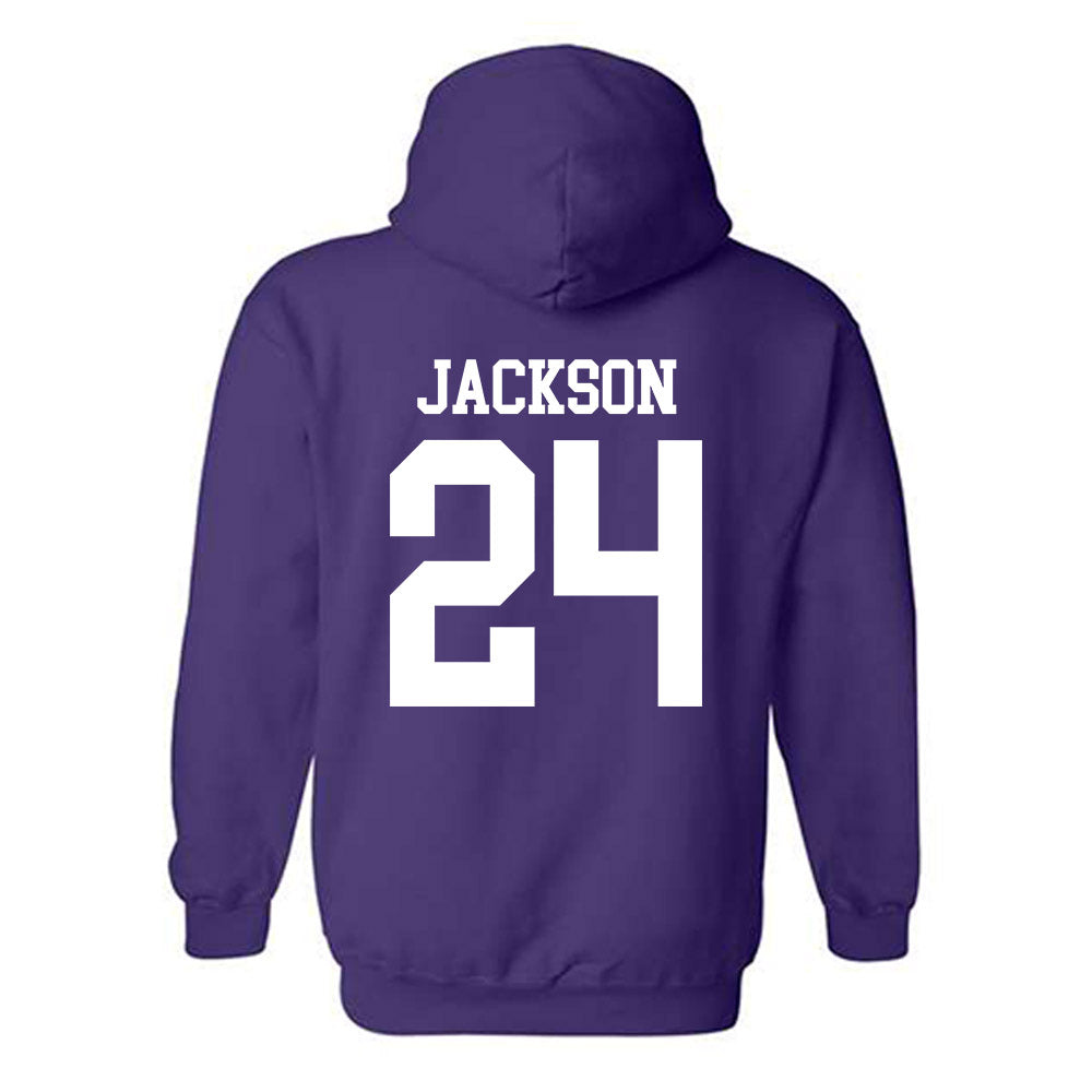 Kansas State - NCAA Football : Martel Jackson - Classic Shersey Hooded Sweatshirt-1