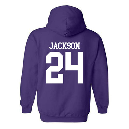 Kansas State - NCAA Football : Martel Jackson - Classic Shersey Hooded Sweatshirt-1