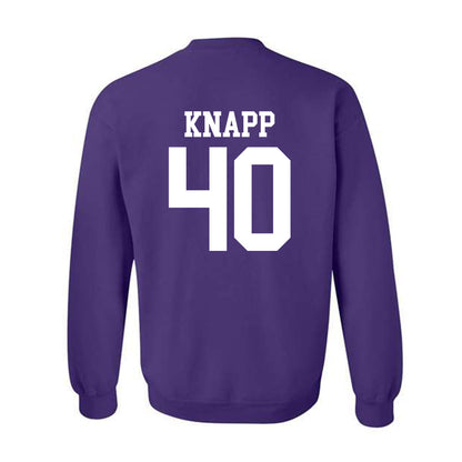 Kansas State - NCAA Football : Dalton Knapp - Classic Shersey Crewneck Sweatshirt-1