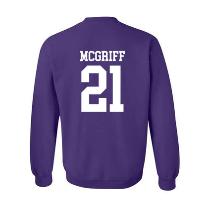 Kansas State - NCAA Men's Basketball : Khamari McGriff - Classic Shersey Crewneck Sweatshirt-1