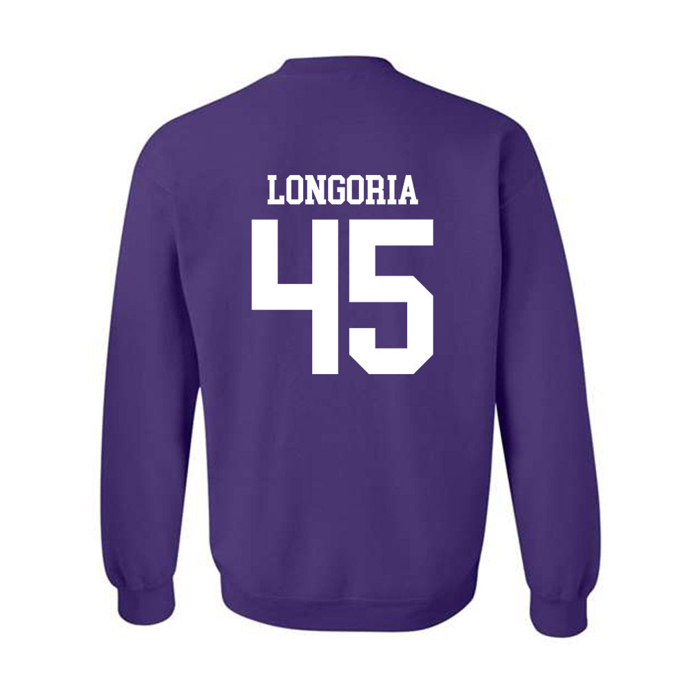 Kansas State - NCAA Baseball : Adan Longoria - Classic Shersey Crewneck Sweatshirt-1