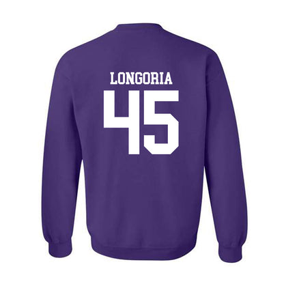 Kansas State - NCAA Baseball : Adan Longoria - Classic Shersey Crewneck Sweatshirt-1