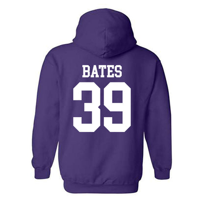 Kansas State - NCAA Football : Travis Bates - Classic Shersey Hooded Sweatshirt-1