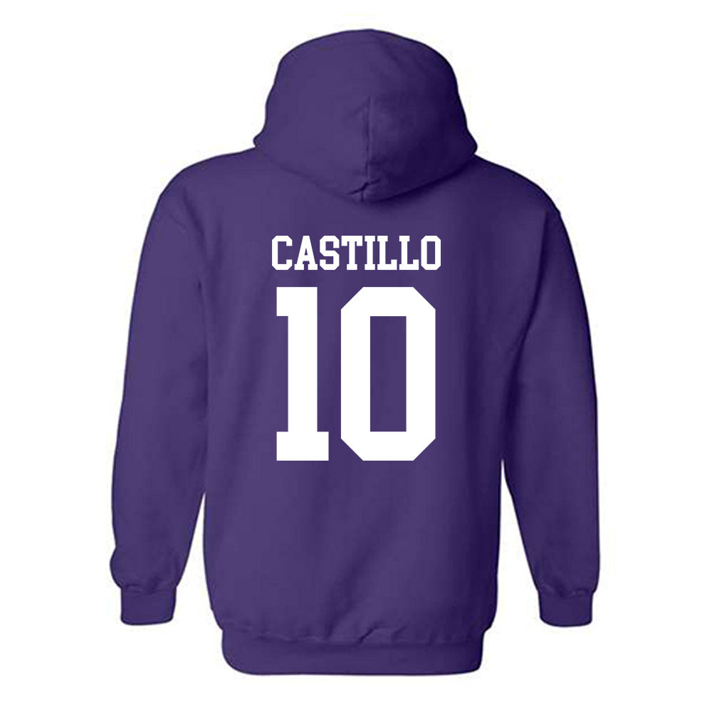 Kansas State - NCAA Men's Basketball : David Castillo - Classic Shersey Hooded Sweatshirt