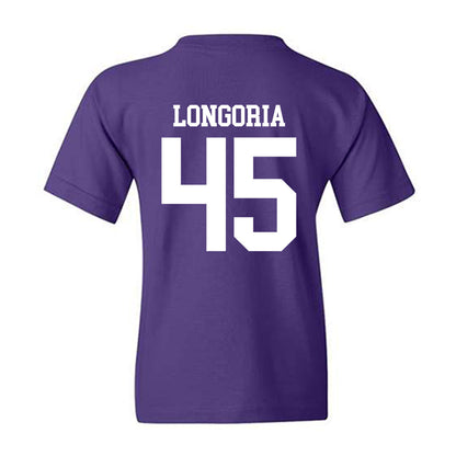 Kansas State - NCAA Baseball : Adan Longoria - Classic Shersey Youth T-Shirt-1