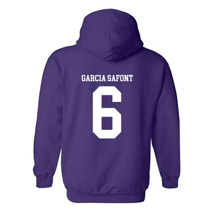 Kansas State - NCAA Women's Basketball : Gina Garcia Safont - Classic Shersey Hooded Sweatshirt-1