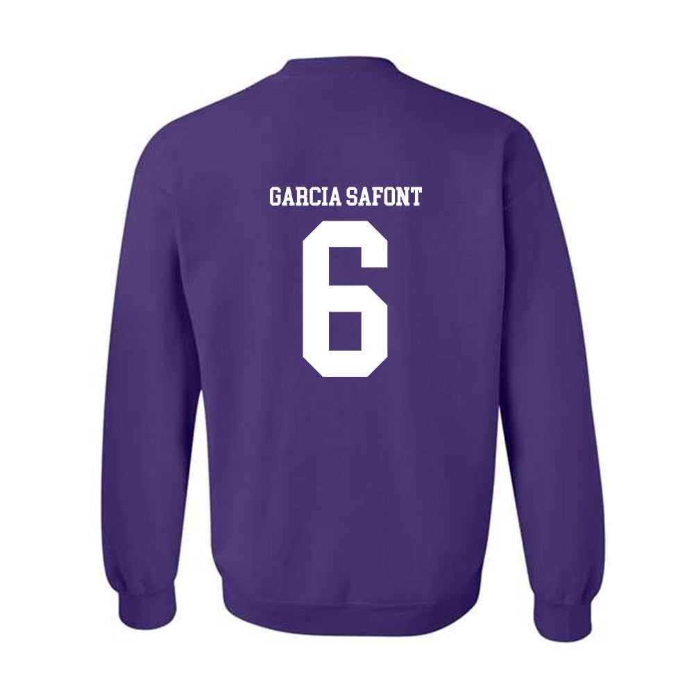 Kansas State - NCAA Women's Basketball : Gina Garcia Safont - Classic Shersey Crewneck Sweatshirt-1