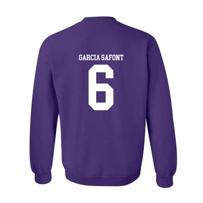 Kansas State - NCAA Women's Basketball : Gina Garcia Safont - Classic Shersey Crewneck Sweatshirt-1