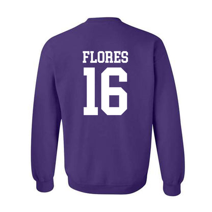 Kansas State - NCAA Baseball : Matthew Flores - Classic Shersey Crewneck Sweatshirt-1
