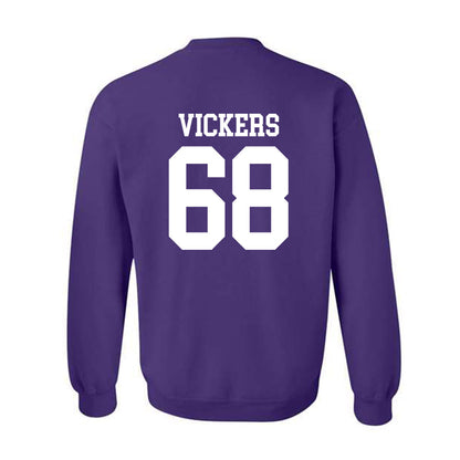 Kansas State - NCAA Football : Joe Vickers - Classic Shersey Crewneck Sweatshirt-1