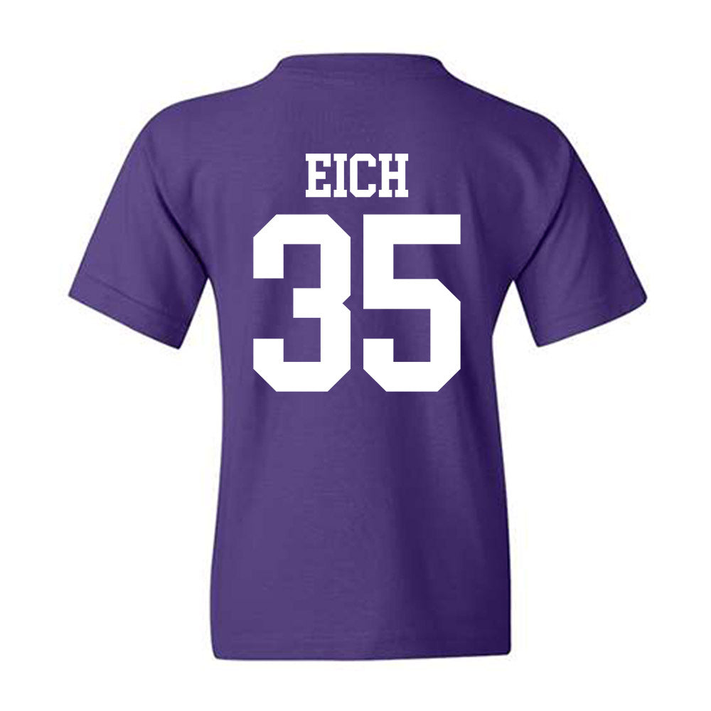 Kansas State - NCAA Baseball : Billy Eich - Classic Shersey Youth T-Shirt-1